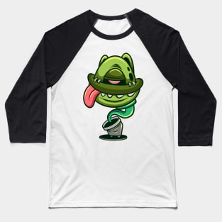 mutant plant cartoon Baseball T-Shirt